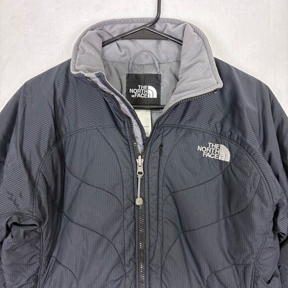 The North Face Black Primaloft Insulated Nylon Jacket Women's Size Small - Picture 2 of 13
